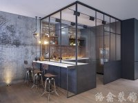 工業(yè)風格家居裝修裝飾室內(nèi)設(shè)計效果-A511-3